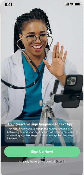AfriSign screenshot